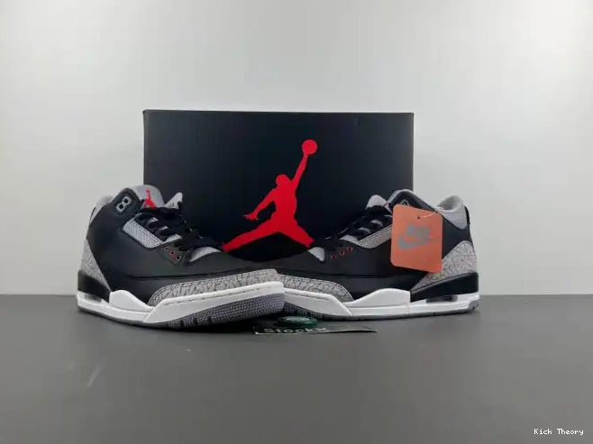 Kicktheory Cement 3 Black DN3707-010 Air Jordan 0616